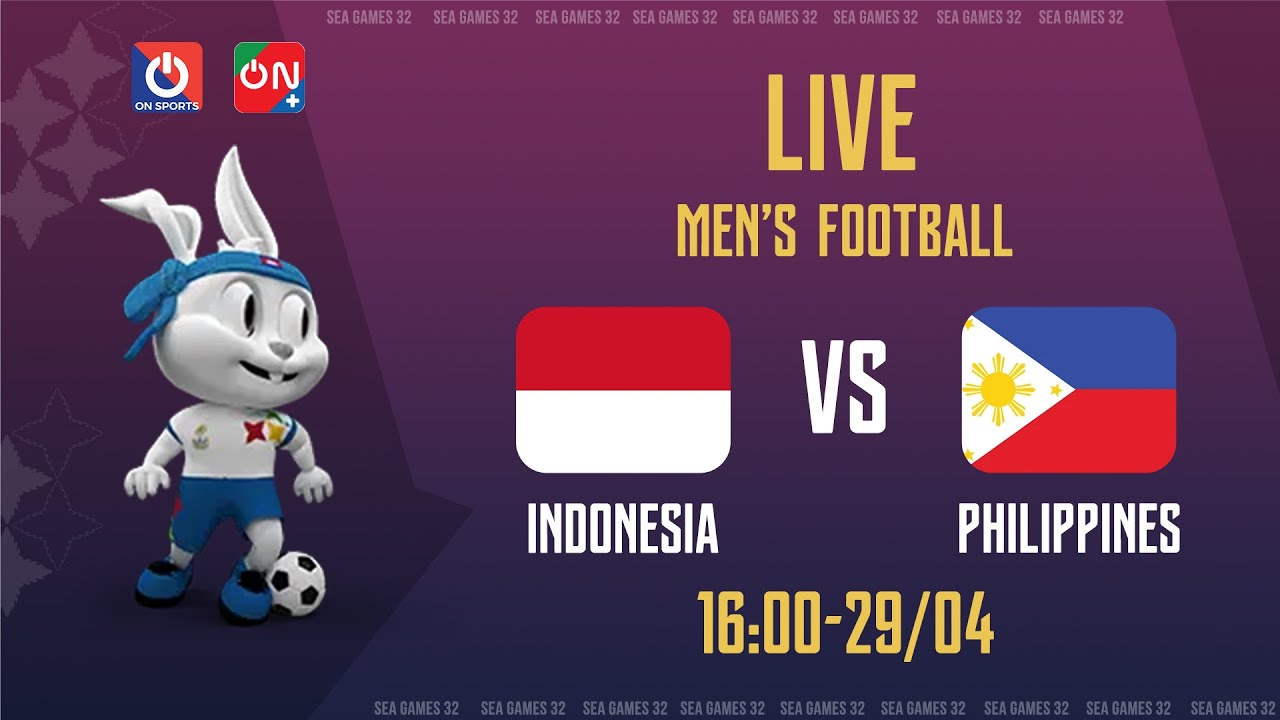 🔴Full HD: Indonesia - Philippines l Bóng đá nam l Bảng A - SEA Games 32 background
