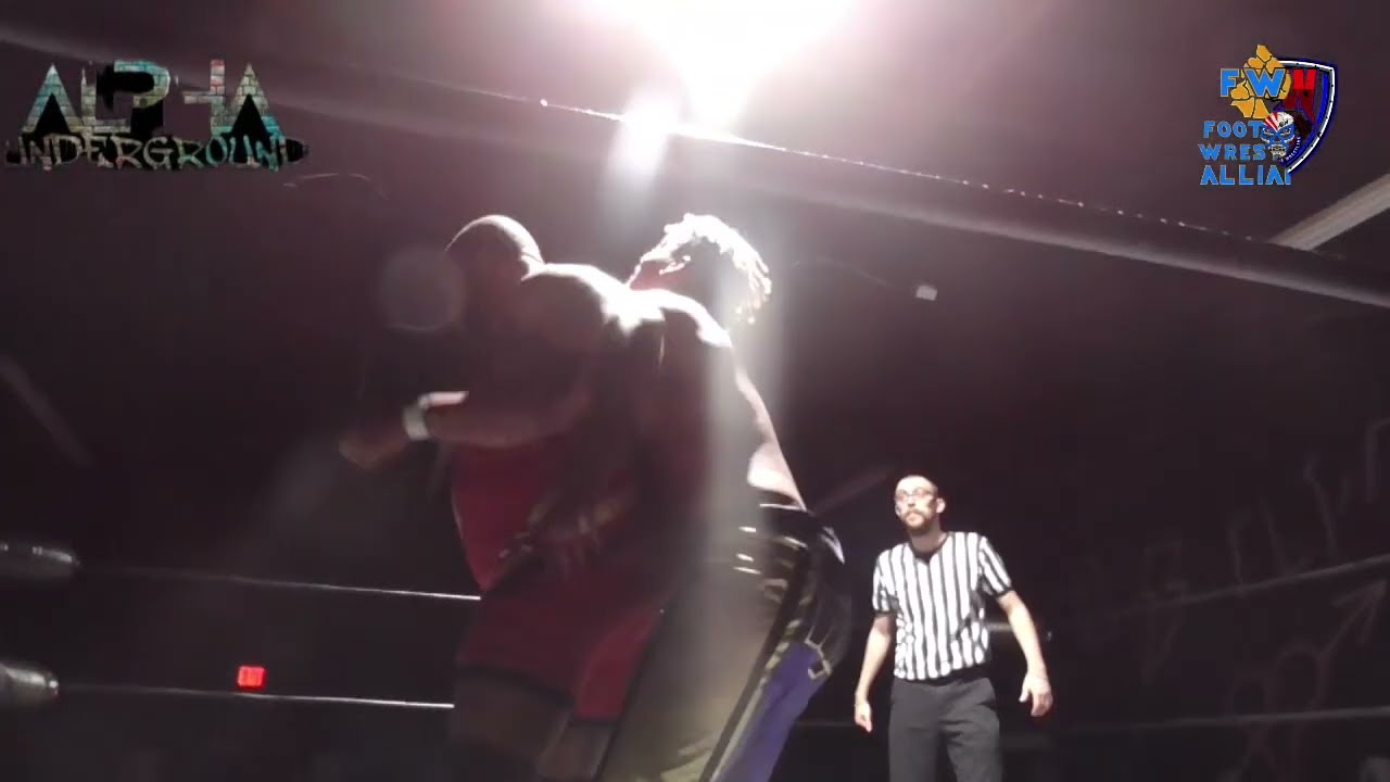 Jamal the Titan vs FWA Heavyweight Champion Nate Burnem background