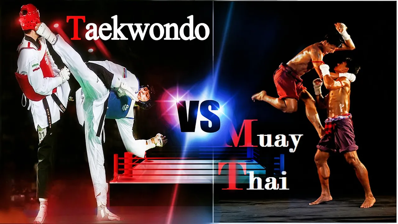 Old taekwondo vs muay Thai 2020 backdrop