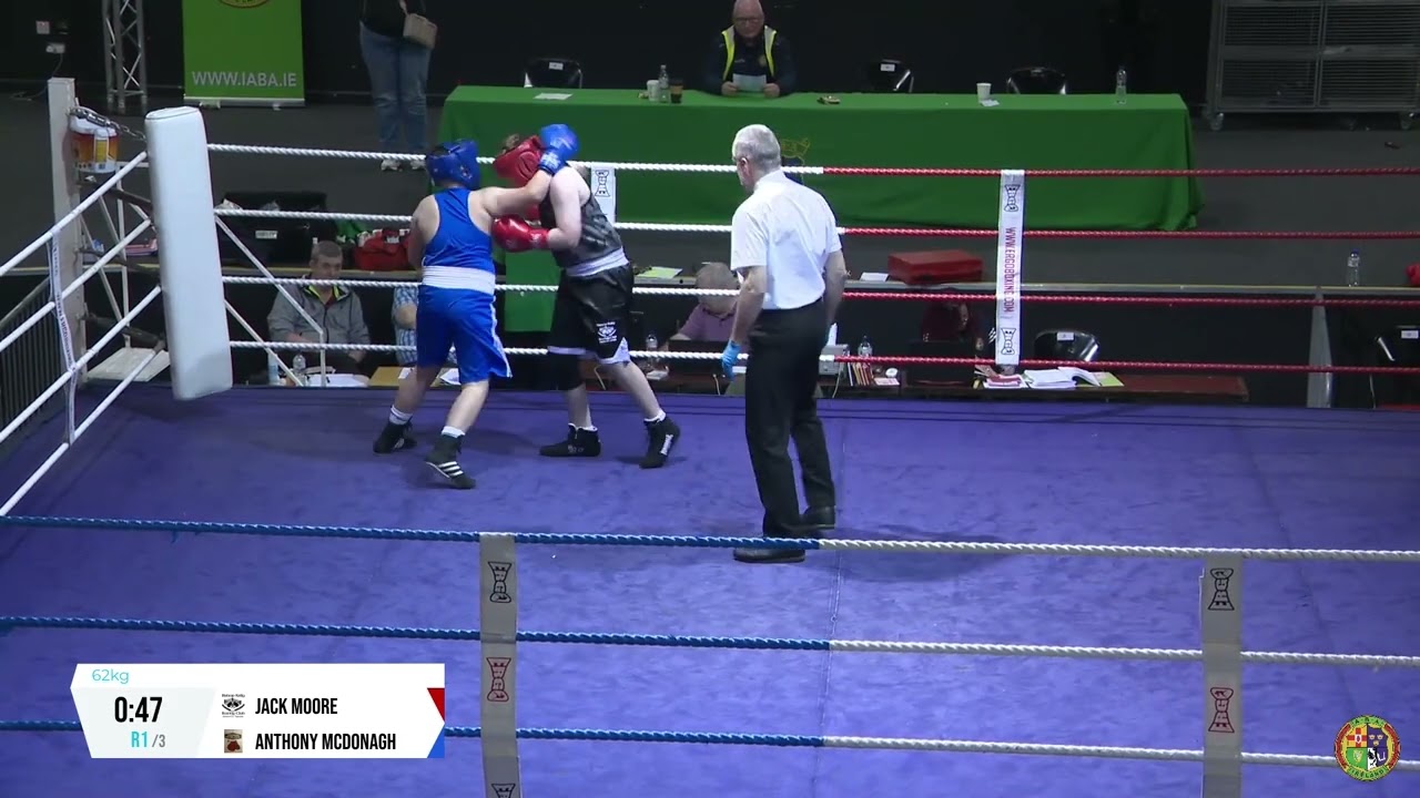 2024 National BG1 Championship: 62kg Jack Moore (Bishop Kelly) v Anthony McDonagh (Spartacus)