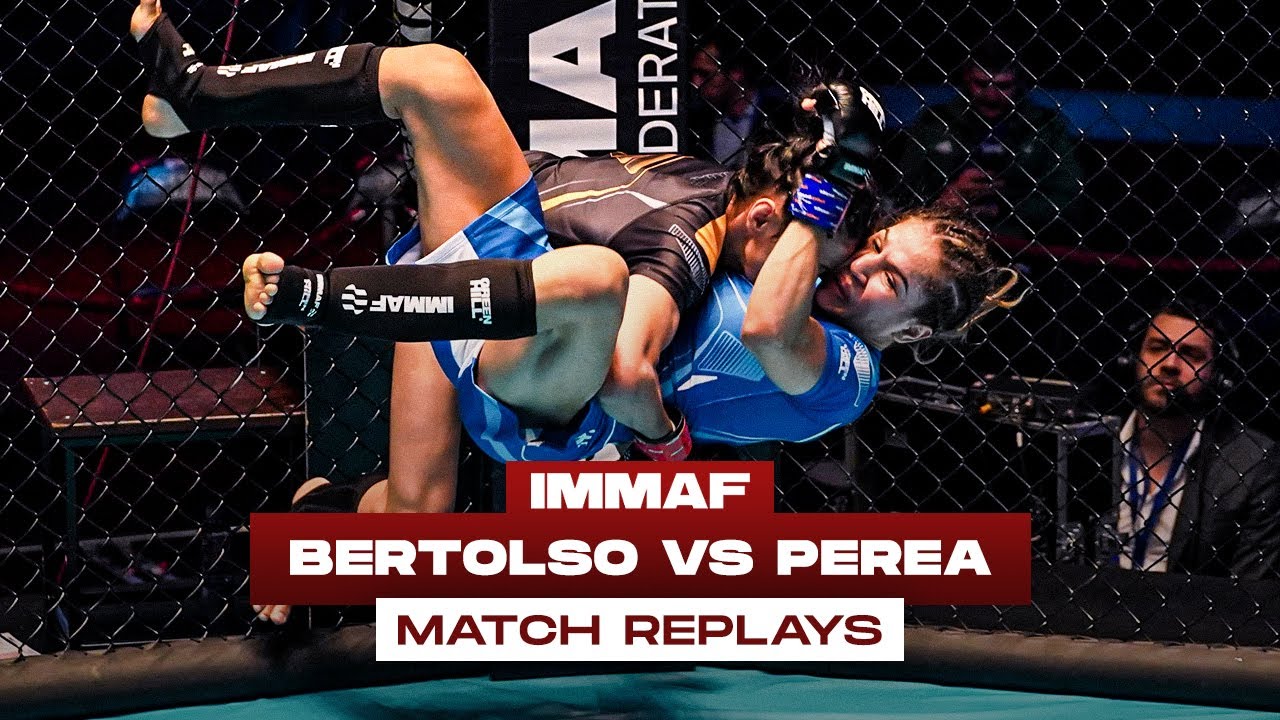 Aieza Bertolso vs. Giuliane Perea at 2022 World Championships | IMMAF Match Replays background