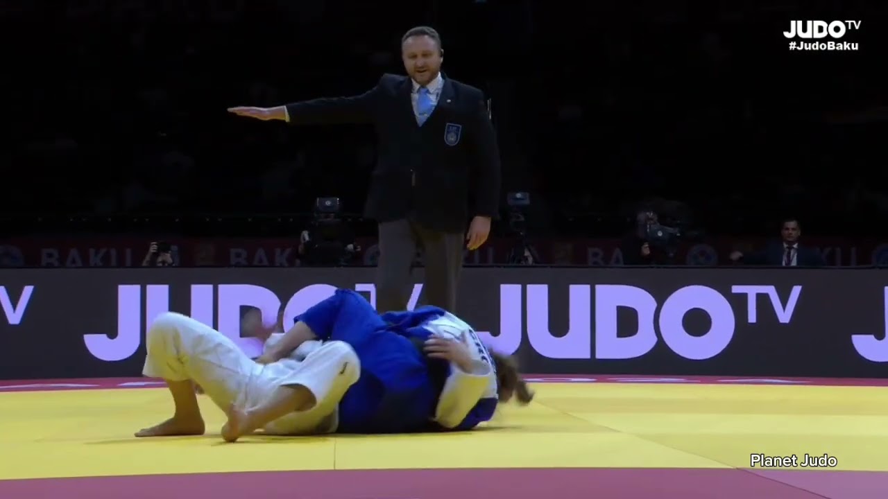 Roza GYERTYAS 🇭🇺 🆚️ Ana Viktorija PULJIZ 🇭🇷 | схватка за бронзу/-52кг | Большой Шлем Баку 2024