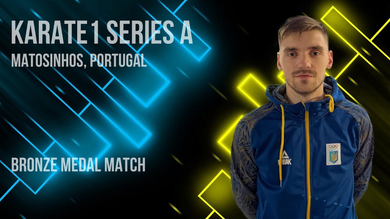 Valerii Sonnykh VS Oleksandr Plaksienko - KARATE1 SERIES A - MATOSINHOS