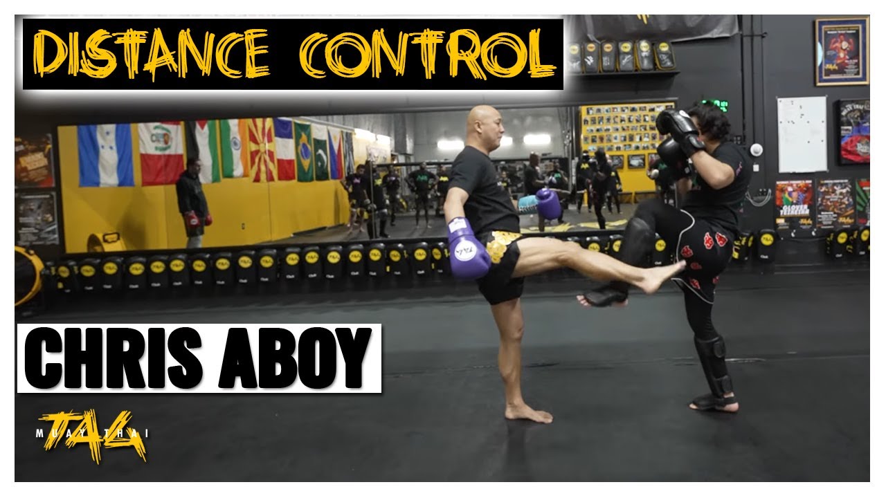 Closing the Distance After Knee Block with Kru Chris Aboy
