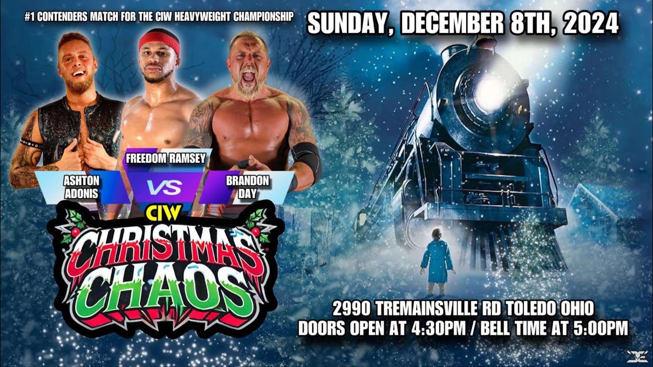 Triple Threat Mayhem for #1 Contender with a WWE ID Athlete!!