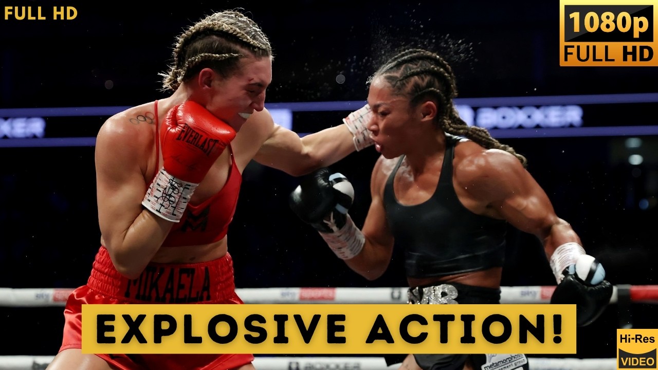 EXPLOSIVE ACTION | Alycia BAUMGARDNER (USA) vs Mikaela MAYER (USA) Fight background