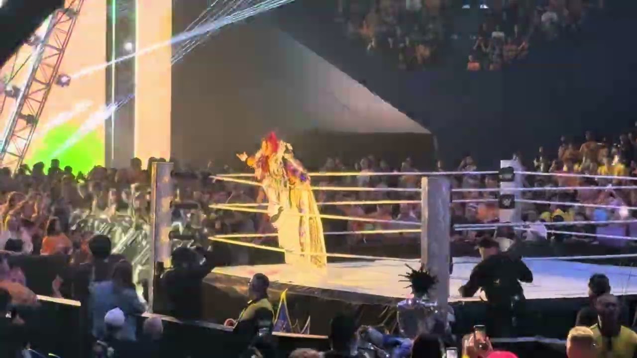 Iyo Sky Entrance - WWE Crown Jewel Perth 