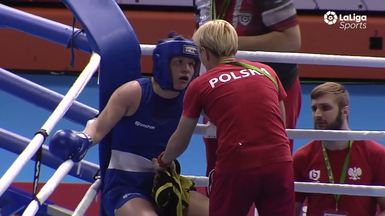 Aoife O'Rourke Vs Elzbieta Wojcik 75kg European Championship Final 2019 background