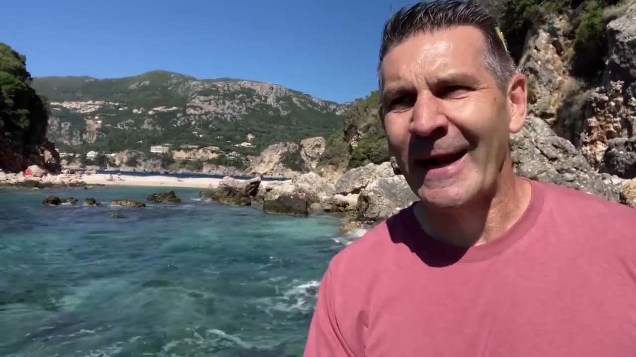 Delights of north Corfu! background