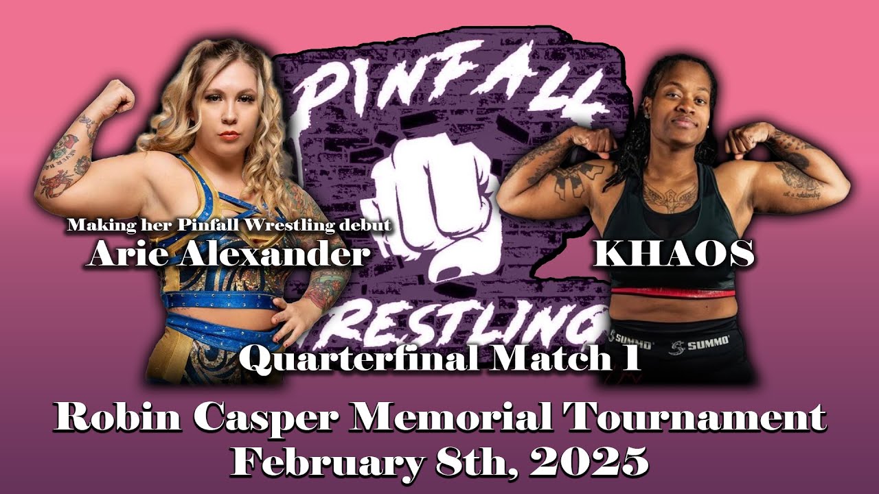 Pinfall Wrestling FULL MATCH - Arie Alexander vs. KHAOS background
