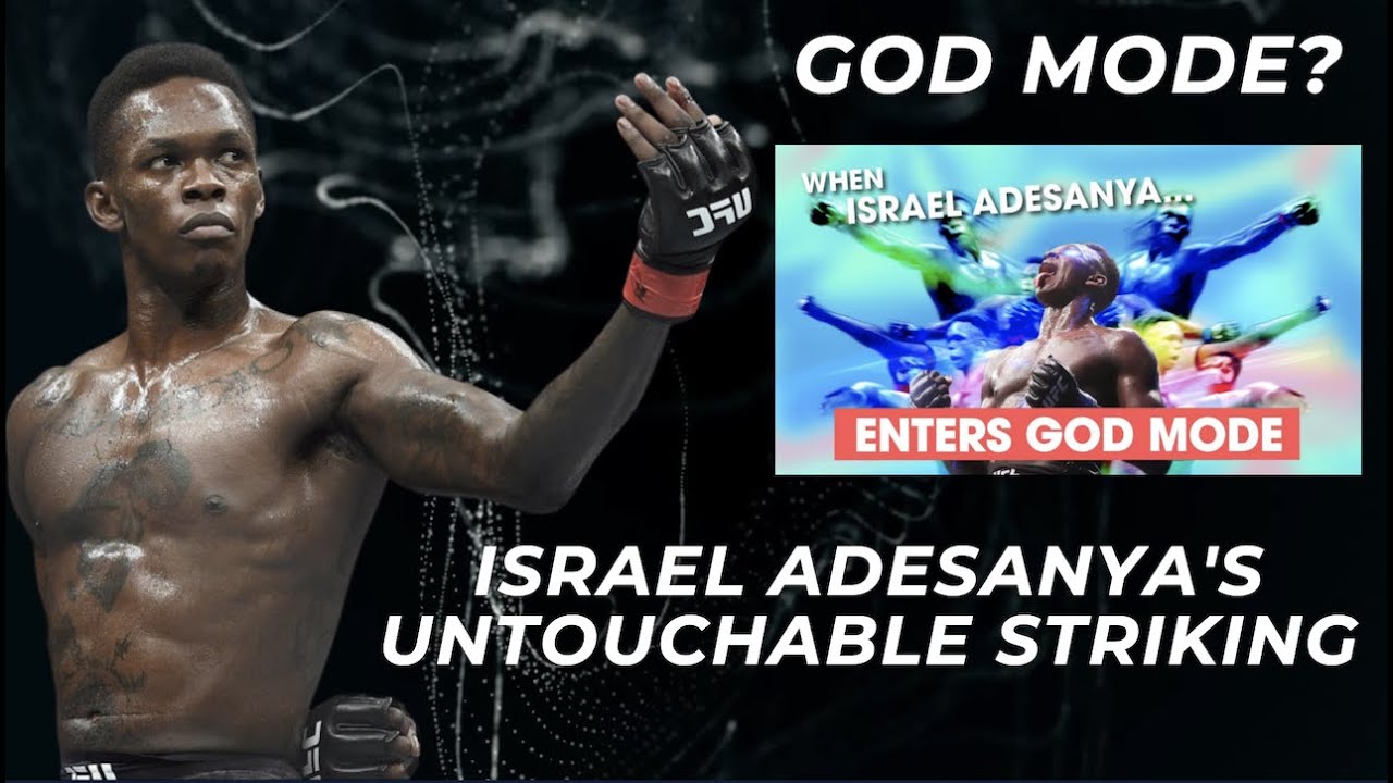 Israel Adesanya's Untouchable Striking Techniques background