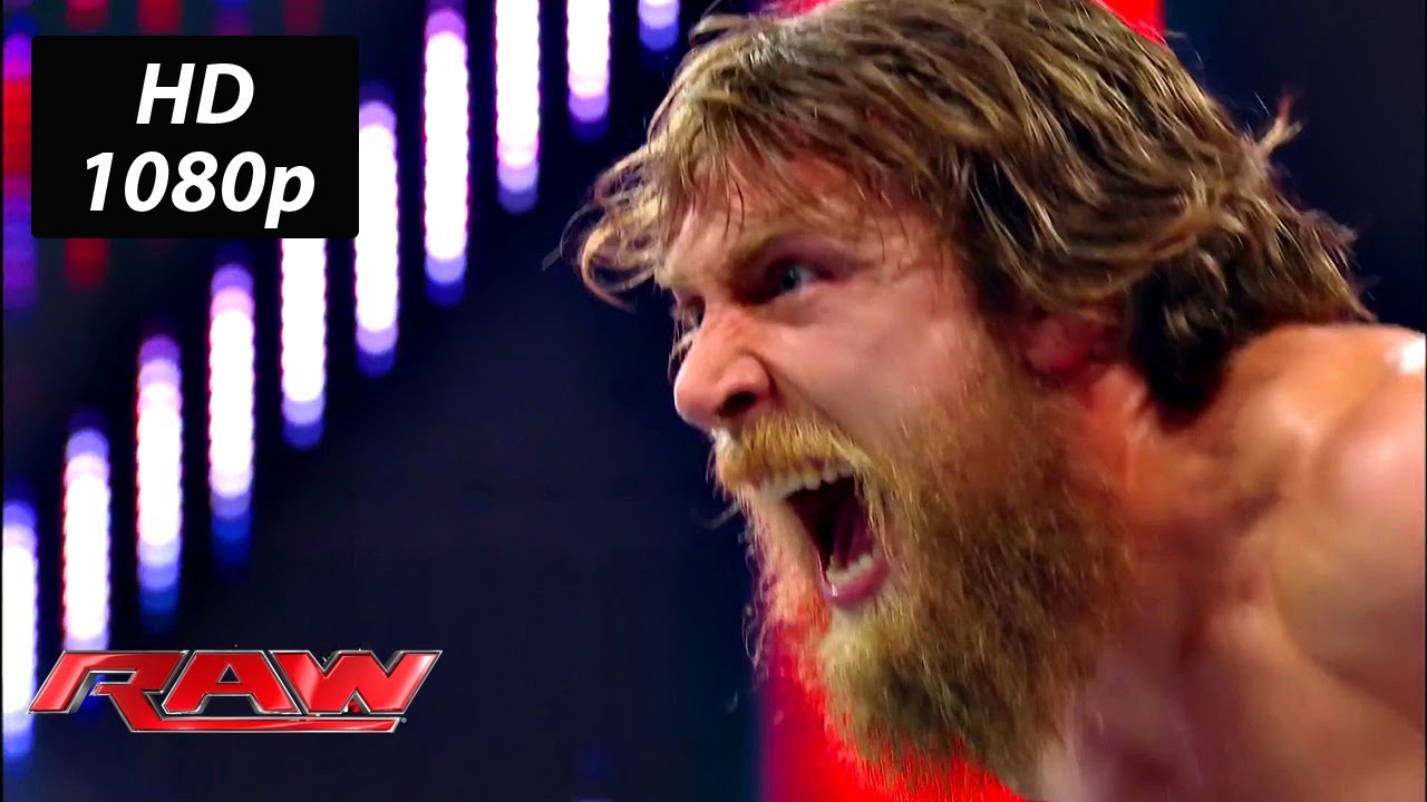 Seth Rollins vs Daniel Bryan WWE Raw June 10, 2013 Full Match HD background