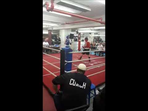 Andrews 4rth fight Junior C amateur Boxing backdrop