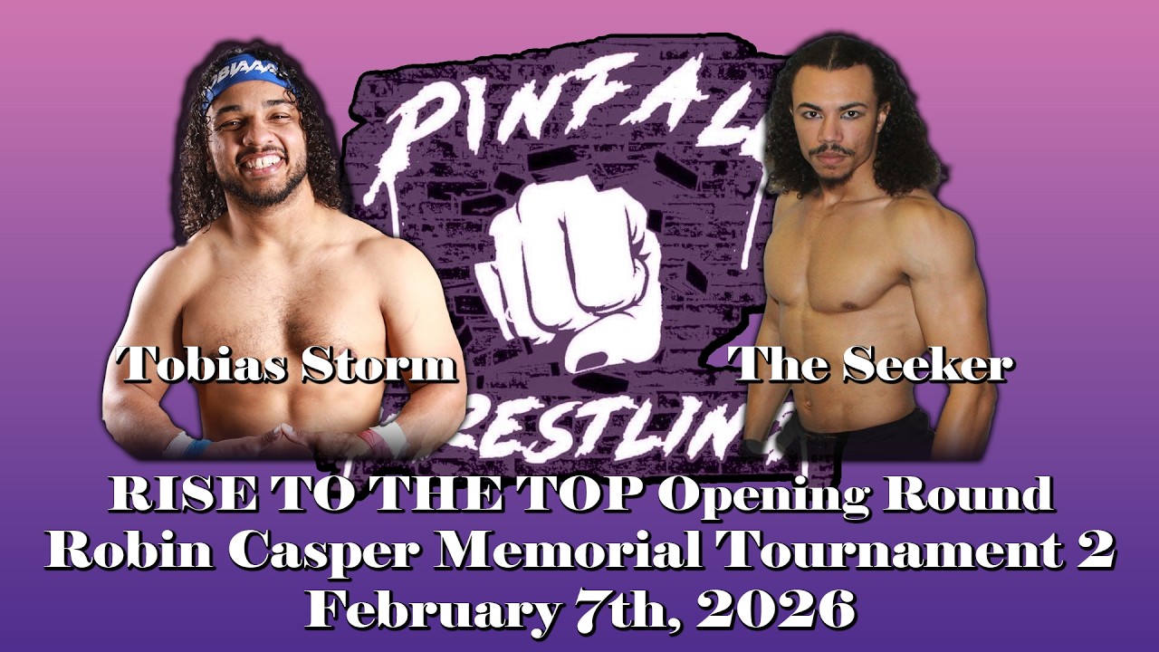 Pinfall Wrestling | Rise to the Top, Opening Round: Tobias Storm vs. The Seeker Nakoa