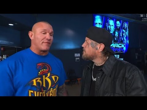 Randy Orton confronts Jelly Roll _WWE Smackdown 13 March 2026