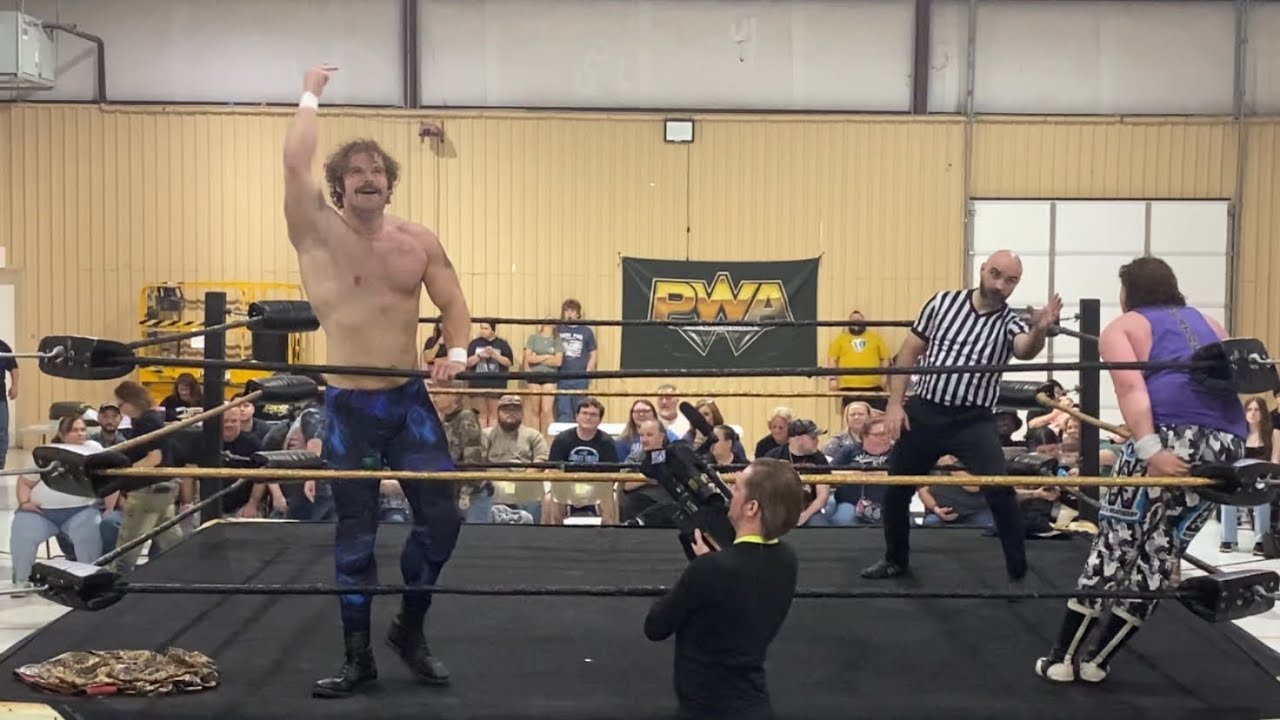 PWA Wresting: Ray Bruce vs Drew Weatherby 03-06-26