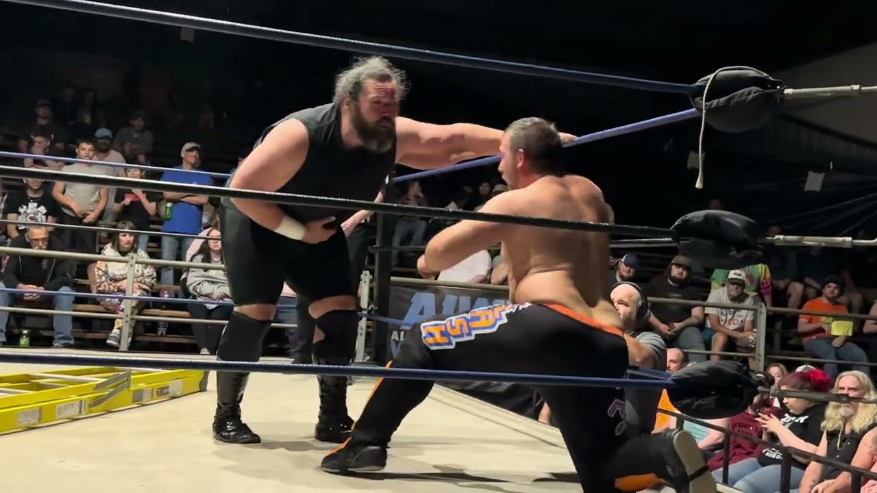 Justin Flash vs “Dangerous E” Corey Edsel/Ladder Match/AIWF Mid Atlantic Championship background