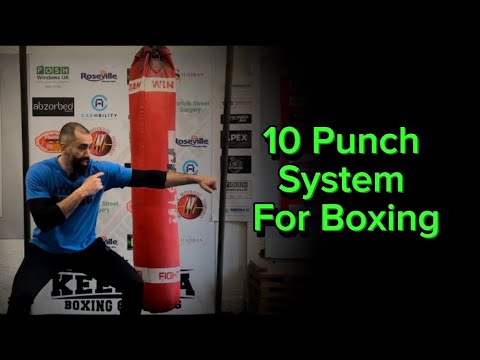 Keefy A Boxing 10 Punch System #boxing #boxingtips background