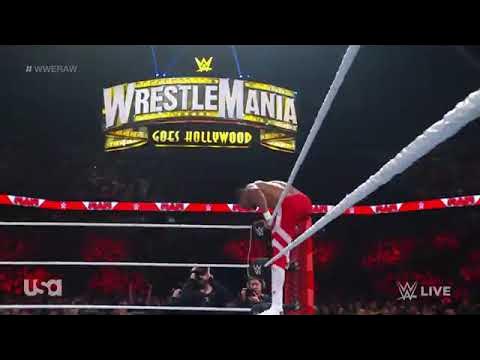 Jimmy Uso and Solo Sikoa Vs Street Profits, WWE Raw, February 27 2023 backdrop