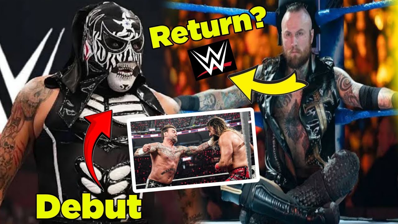 Pentagon WWE Debut , Aleister Black wwe return Cm Vs Seth was last min change. π₯π₯