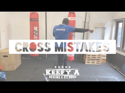 Boxing Cross / bank hand Mistake | boxing tips background