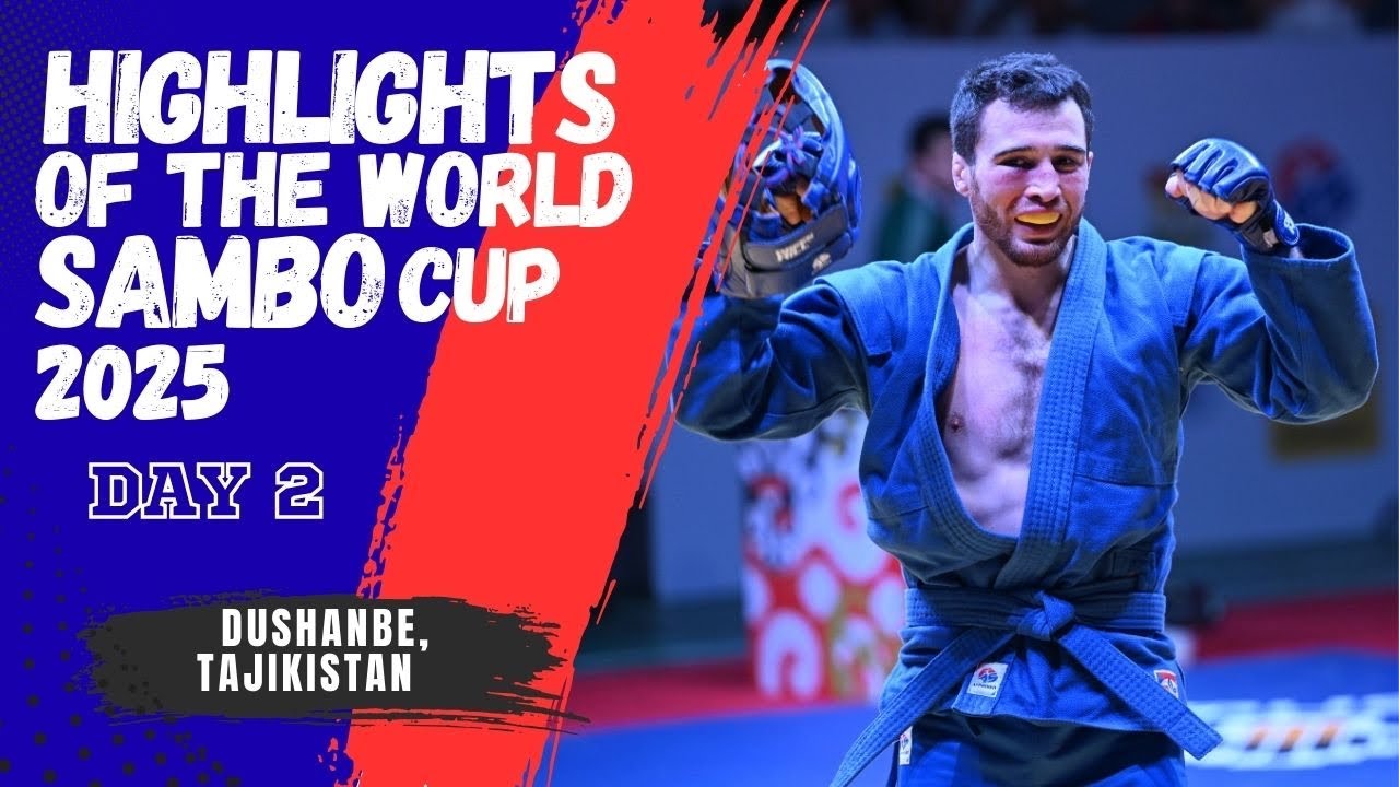 SAMBO HIGHLIGHTS: World Cup 2025 in Dushanbe - Day 2 background