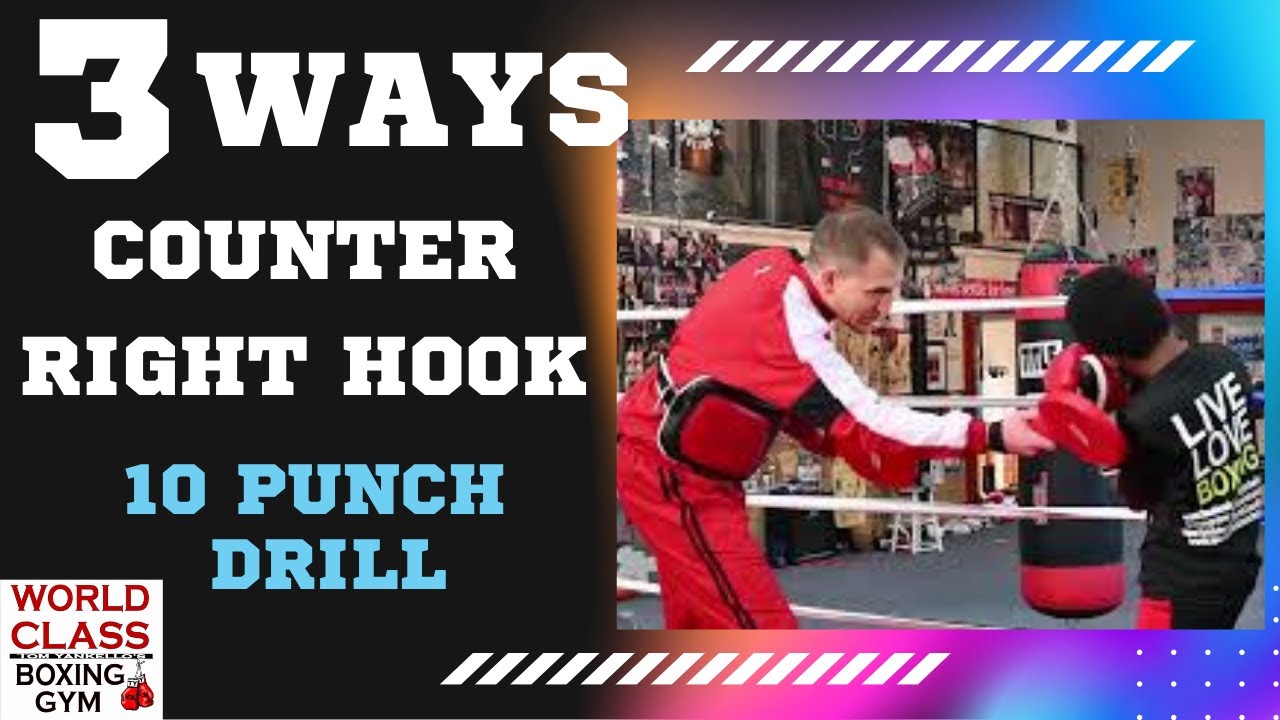 Three Ways to Counter the Right Hook - Southpaw v Southpaw