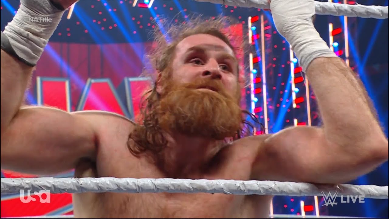 Sami Zayn vs. Dominik - NXT North American Championship Match (1/2) - WWE RAW, July 24, 2023