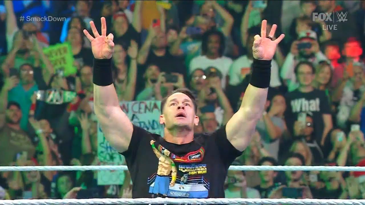 John Cena Entrance - WWE SmackDown December 30, 2022 background