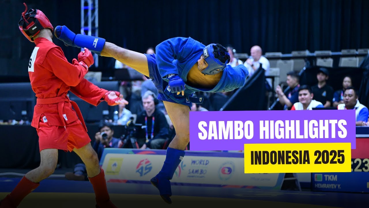 SAMBO HIGHLIGHTS: World Youth and Junior Championships 2025 in Indonesia - Day 2