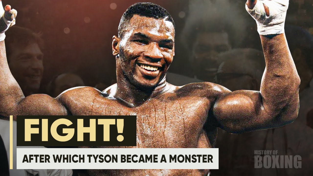 The Fight Where Mike Tyson Became The Youngest Heavyweight Champion Of All Time At Just 20 Years Old background