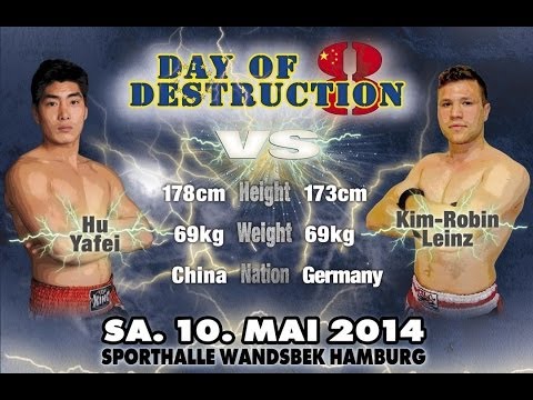 Kim-Robin Leinz vs Hu Yafei - Day of Destruction 8 - Germany background