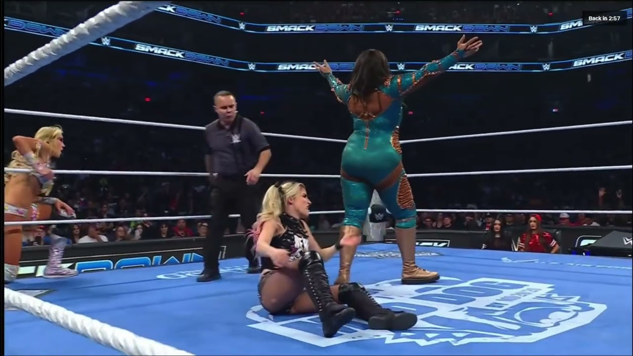 (1/2) Charlotte Flair & Alexa Bliss vs Nia Jax & Lash Legend: Smackdown March 13 2026