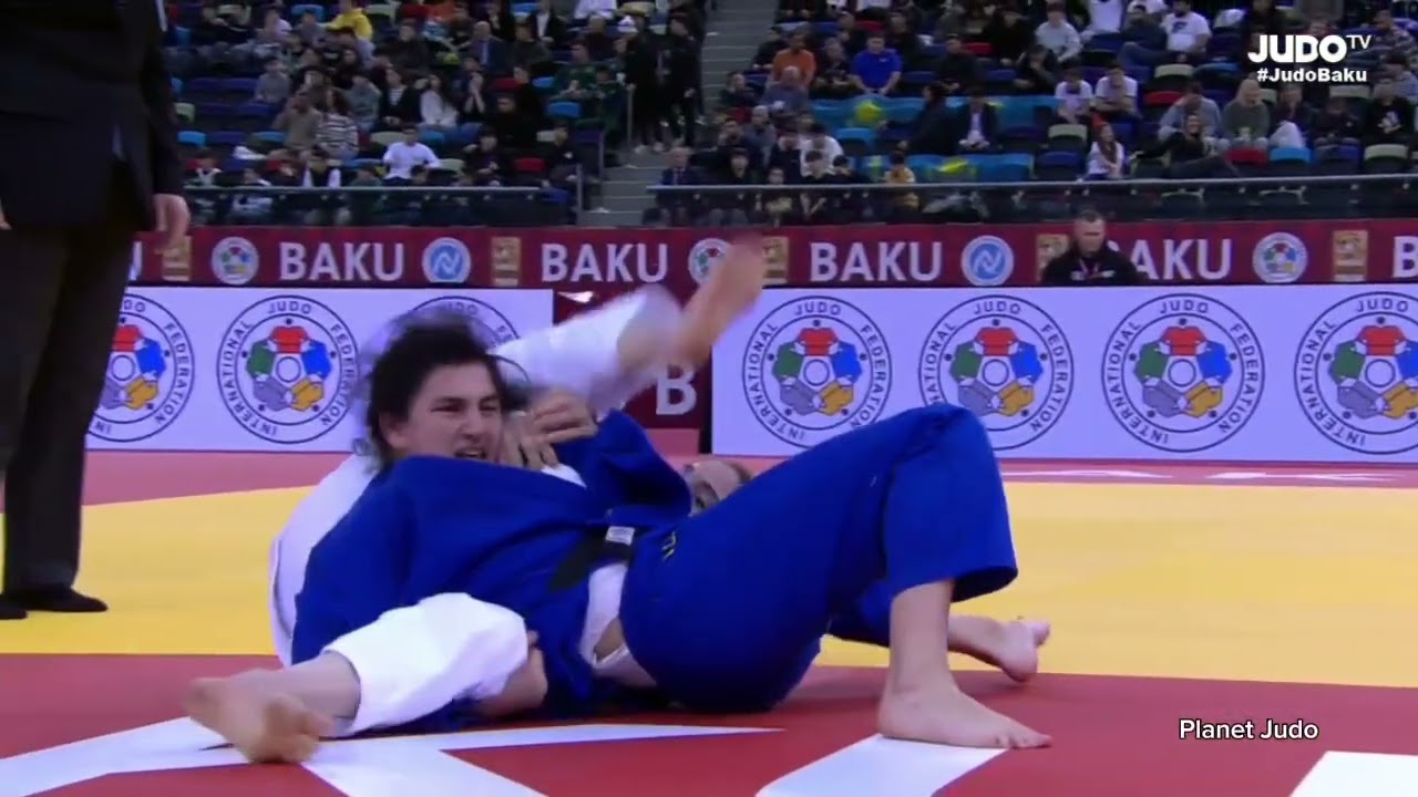 Nora GJAKOVA 🇽🇰 🆚️ Nino LOLADZE 🇬🇪 | 1 раунд/-57кг | Большой Шлем Баку 2024