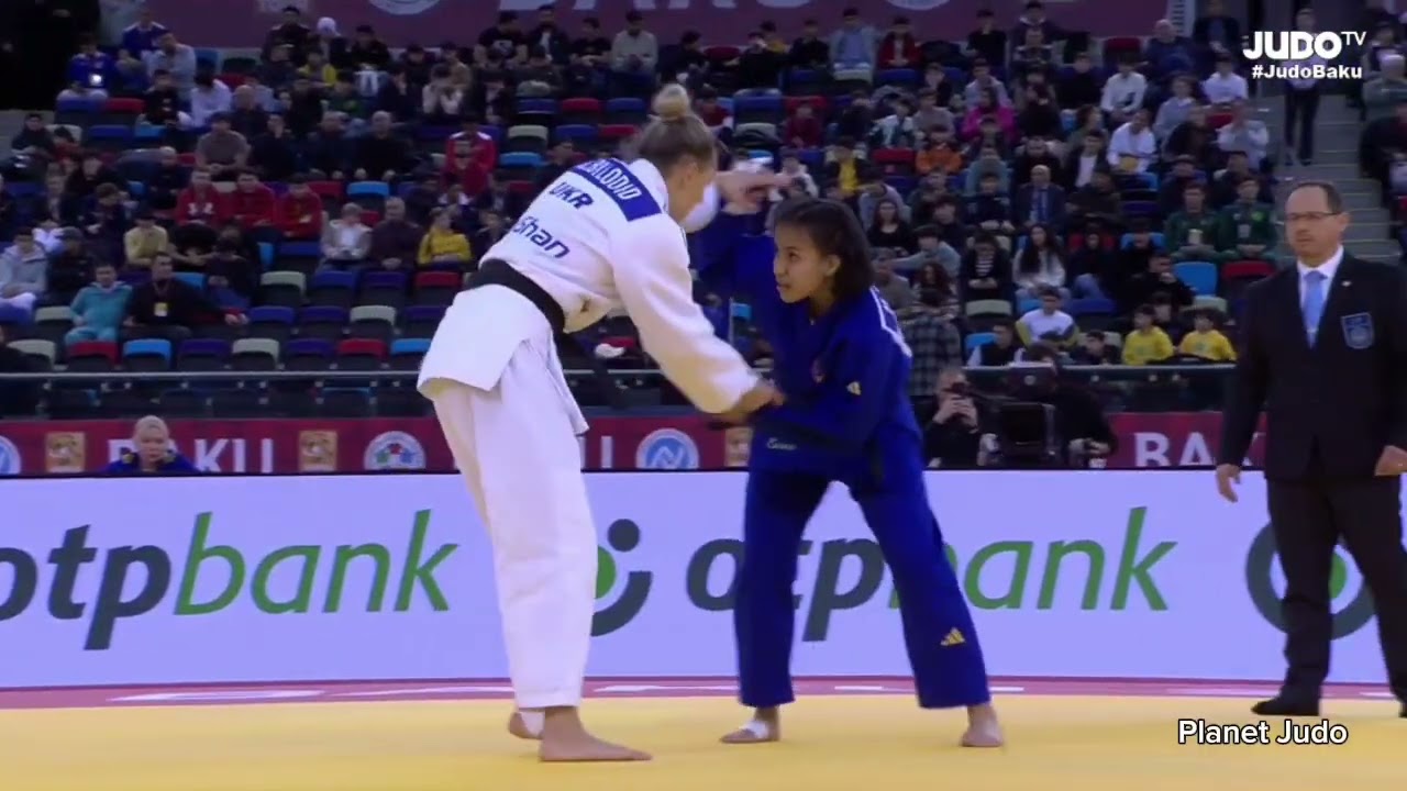 Daria BILODID (UKR) 🆚️ Maria ESCANO (GUM) | 1 раунд/-57кг | Большой Шлем Баку 2024