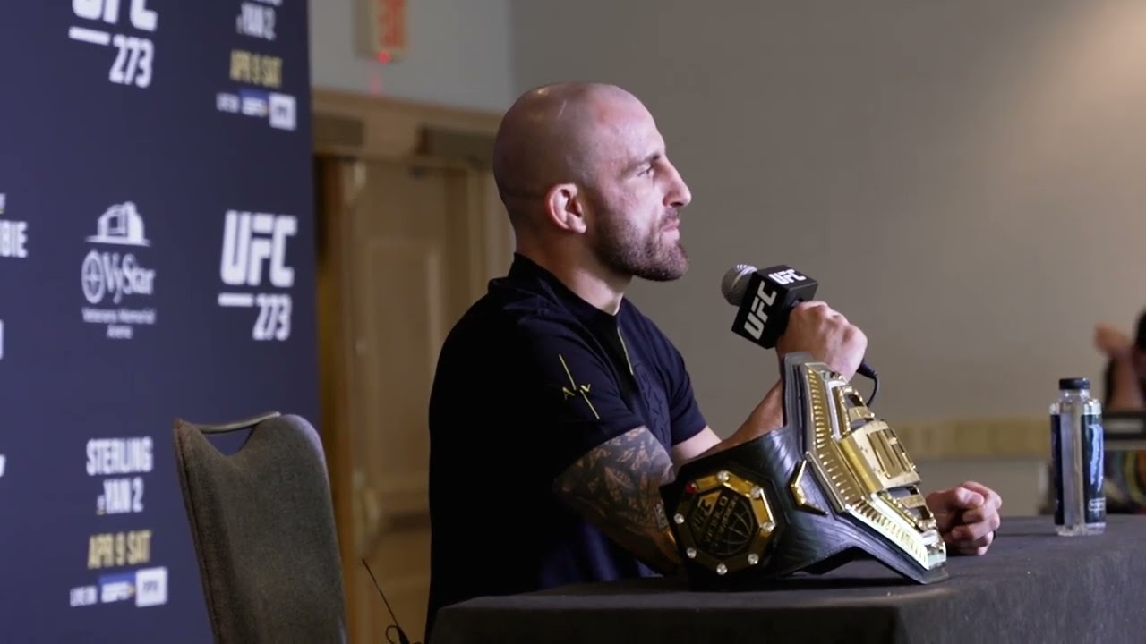 Alexander Volkanovski says Conor McGregor is at the Bottom of the Featherweight Champs