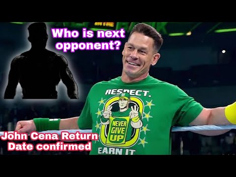 John cena Return date announced | John Cena Ka Next Opponent Kon Hoga Summerslam Ke Liye. background