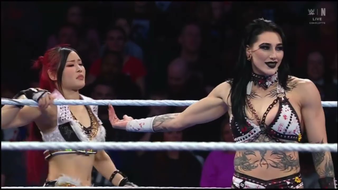 (1/2) Rhea Ripley & Iyo Sky vs Giulia & Kiana James: Smackdown February 6 2026