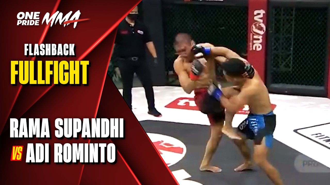STRIKER VS GRAPPLER! - Flashback Full Fight Rama Supandhi vs Adi Rominto