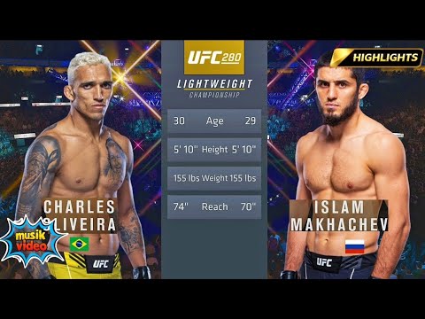 First Belt..!!🔥☕ | Charles Oliviera vs Islam Makhachef | UFC 280 | Abu Dhabi | 2022 #ufc #khabib 