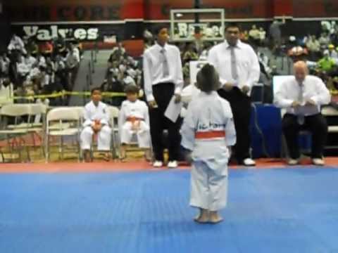 AGUILA'S INVITATIONAL TKD CHAMPIONSHIPS 2012--5 AND UNDER POOMSAE--TAEGEUK EE JANG backdrop