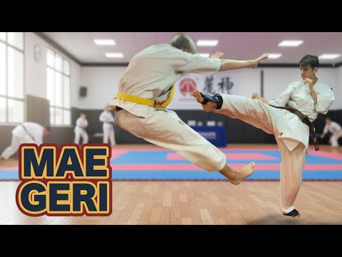 Mae Geri (Front Kick) | Full Contact Karate background