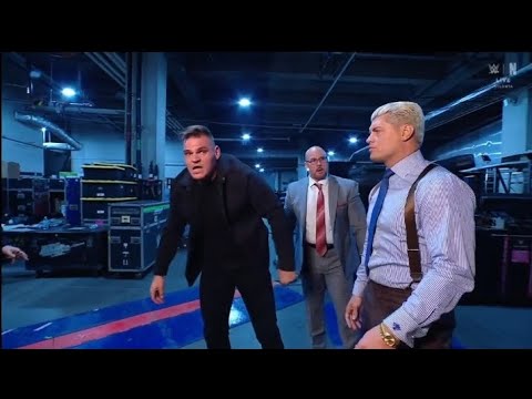 Dragon lee attacks Gunther _WWE Raw 23 February 2026