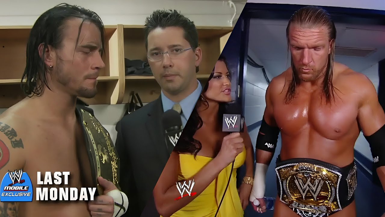 Triple H, CM Punk & Edge Backstage Promos: The Great American Bash 2008