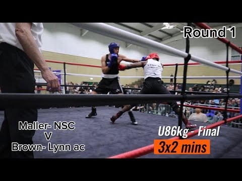 Tough amateur boxing final at international championships! background