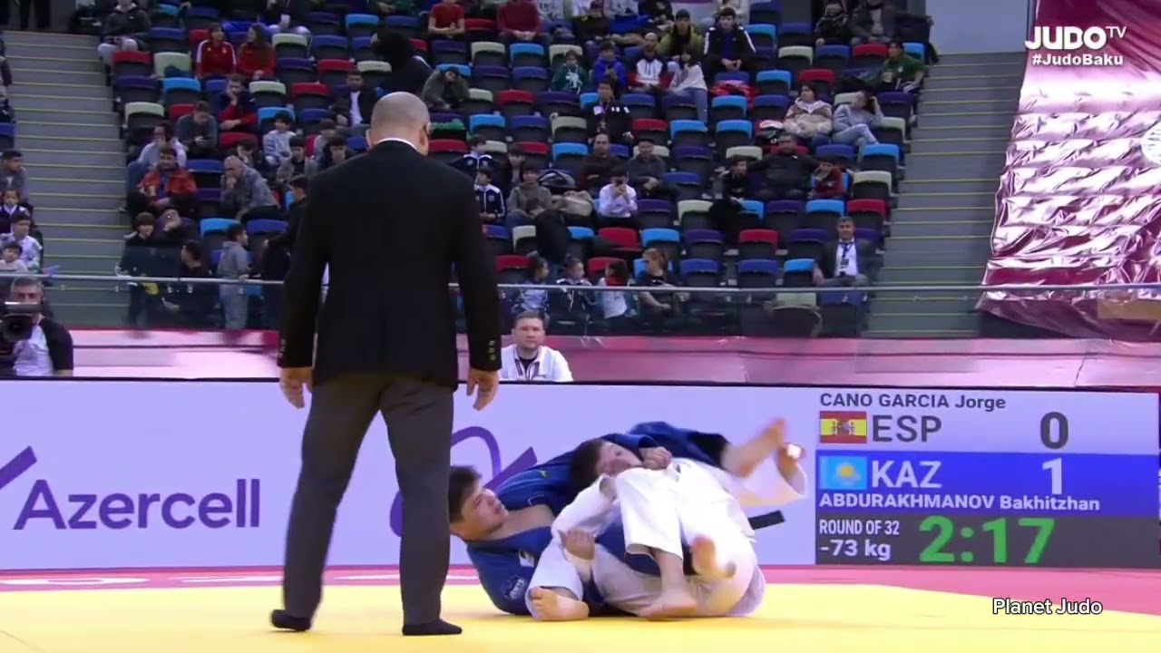 Jorge CANO GARCIA 🇪🇦 🆚️ Bakhitzhan ABDURAKHMANOV 🇰🇿 | 2 раунд/-73кг | Большой Шлем Баку 2024