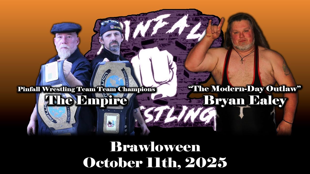 Pinfall Wrestling FULL MATCH: Pinfall Wrestling Tag Team Titles: The Empire (c) vs. Bryan Ealey