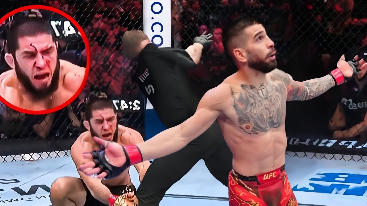 Islam Makhachev vs Ilia Topuria MMa White House fight.🔥💀