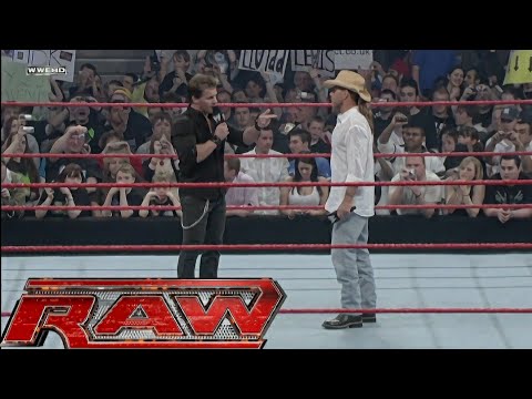 Shawn Michaels Gets Confronted By Chris Jericho (HBK Superkicks Jericho) RAW Apr 14,2008
