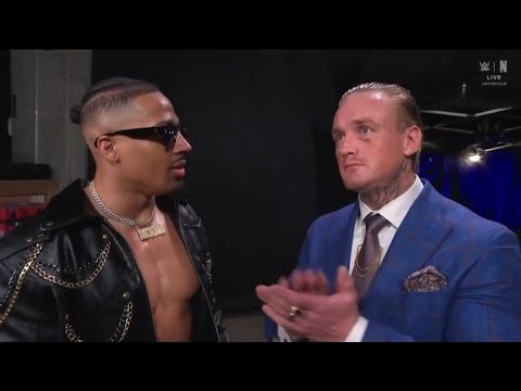 Carmelo Hayes & ilja Dragunov backstage segment _WWE Smackdown 27 February 2026